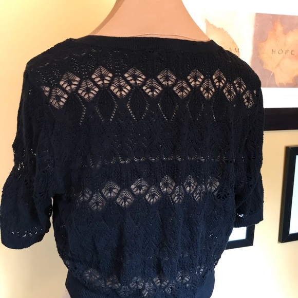 Torrid 💯% Cotton Crop Sweater - Picture 3 of 6